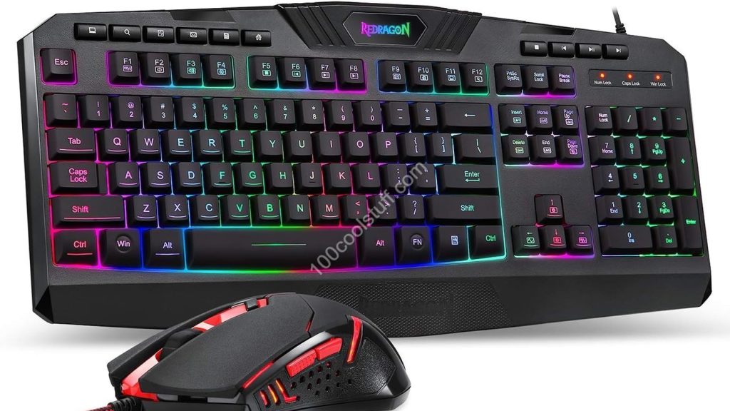 Redragon S101 Gaming Keyboard with M601 Mouse