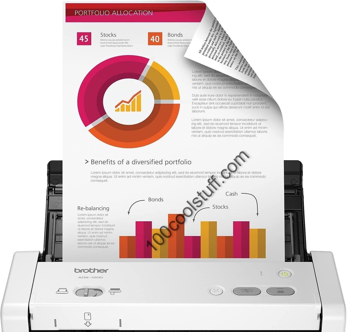 Brother ADS-1200 Scanner for home & office