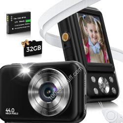 Digital Camera for Kids FHD 1080p 44MP camera