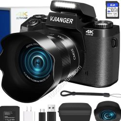 VJIANGER 4K Vlogging Camera